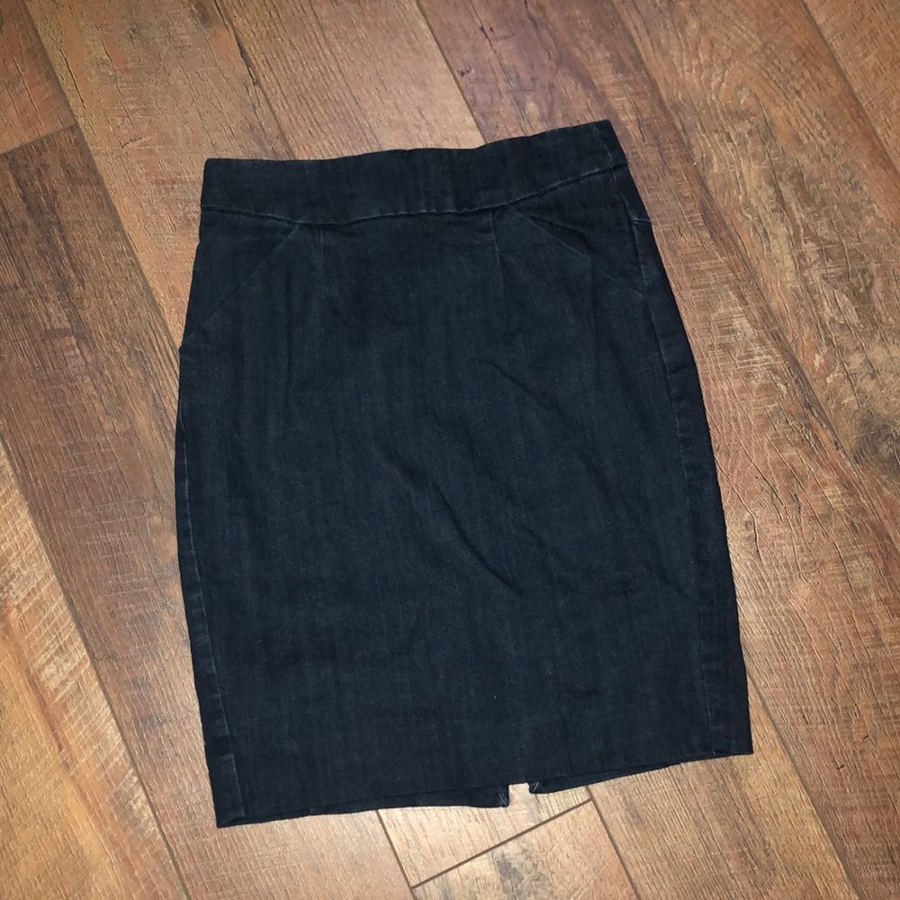 J. Crew denim skirt